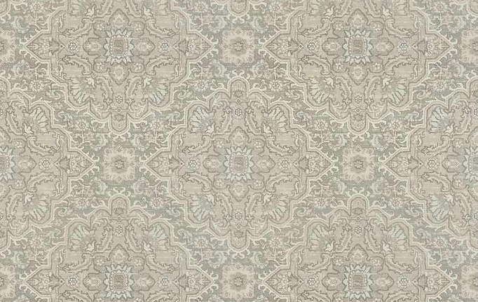 Американская ткань Fabricut, коллекция Natural Nuances Vignettes Oyster, артикул BigleafKilim/Flint