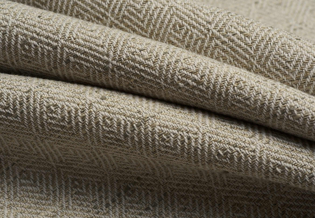 Ткань Fabricut Natural Nuances Vignettes Oyster Bayberry/Birch
