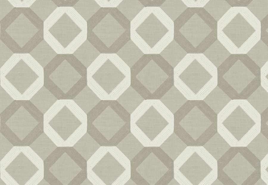 Ткань Fabricut Natural Nuances Vignettes Oyster Deranosa/Pebble