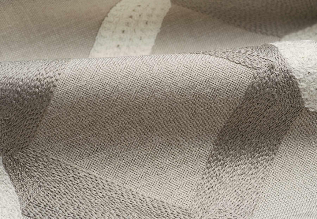 Ткань Fabricut Natural Nuances Vignettes Oyster Deranosa/Pebble