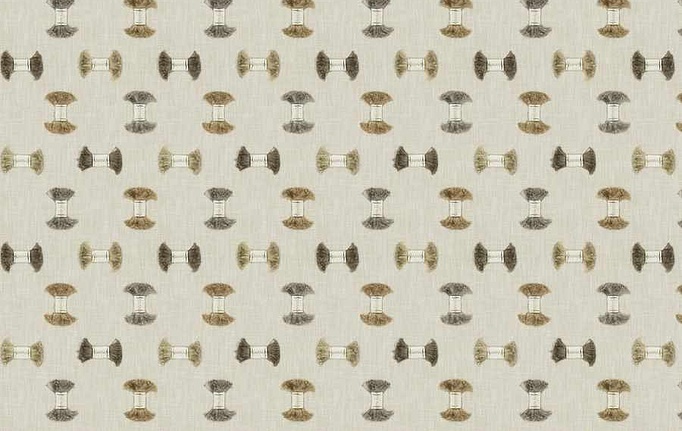 Американская ткань Fabricut, коллекция Natural Nuances Vignettes Oyster, артикул GewaFray/Travertine