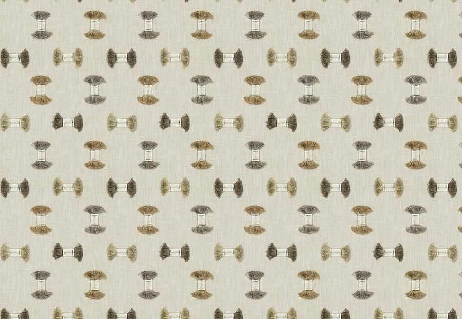 Ткань Fabricut Natural Nuances Vignettes Oyster GewaFray/Travertine
