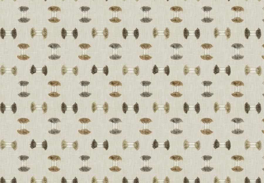 Ткань Fabricut Natural Nuances Vignettes Oyster GewaFray/Travertine