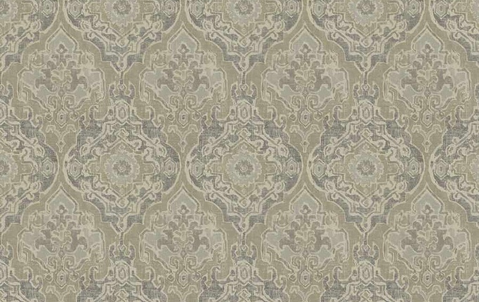 Американская ткань Fabricut, коллекция Natural Nuances Vignettes Oyster, артикул MirbeckKilim/Cloud