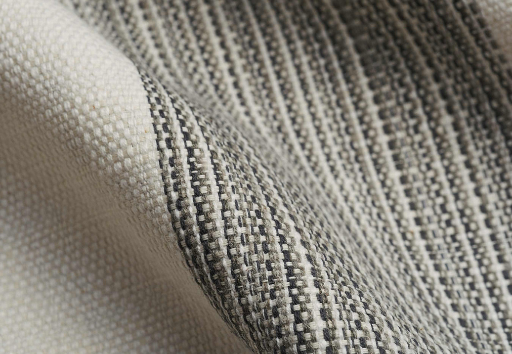 Ткань Fabricut Natural Nuances Vignettes Oyster TaikaStripe/Graphite