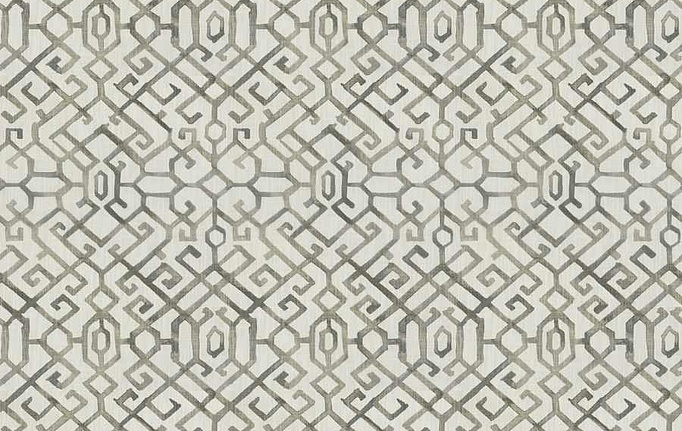 Американская ткань Fabricut, коллекция Natural Nuances Vignettes Oyster, артикул Fluxroot/Pewter