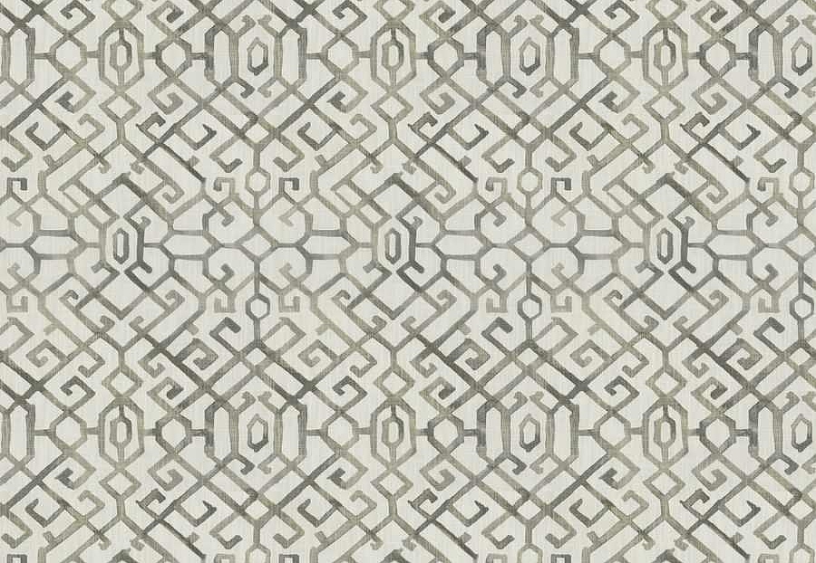 Ткань Fabricut Natural Nuances Vignettes Oyster Fluxroot/Pewter