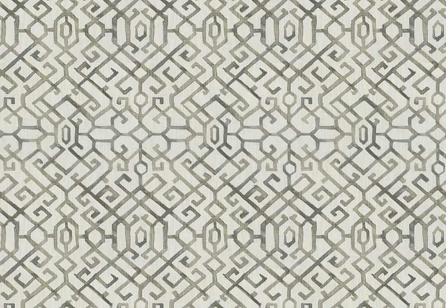 Ткань Fabricut Natural Nuances Vignettes Oyster Fluxroot/Pewter