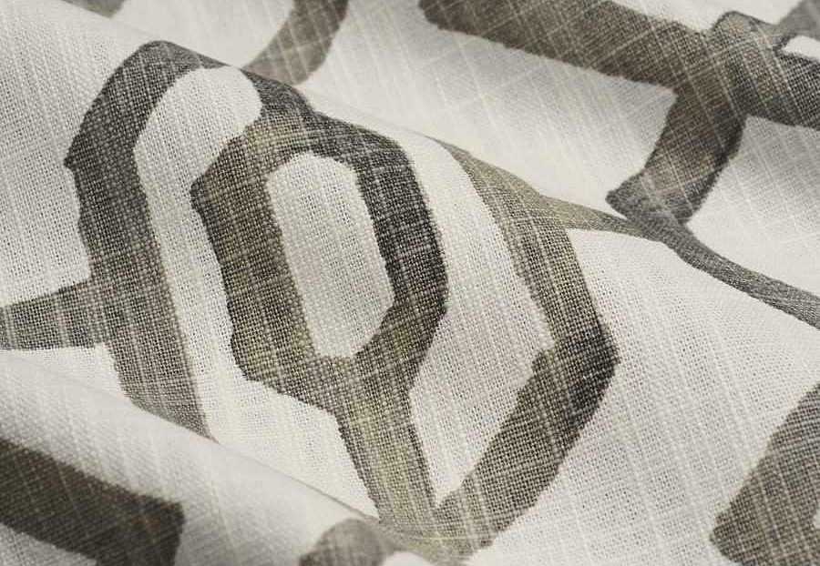 Ткань Fabricut Natural Nuances Vignettes Oyster Fluxroot/Pewter