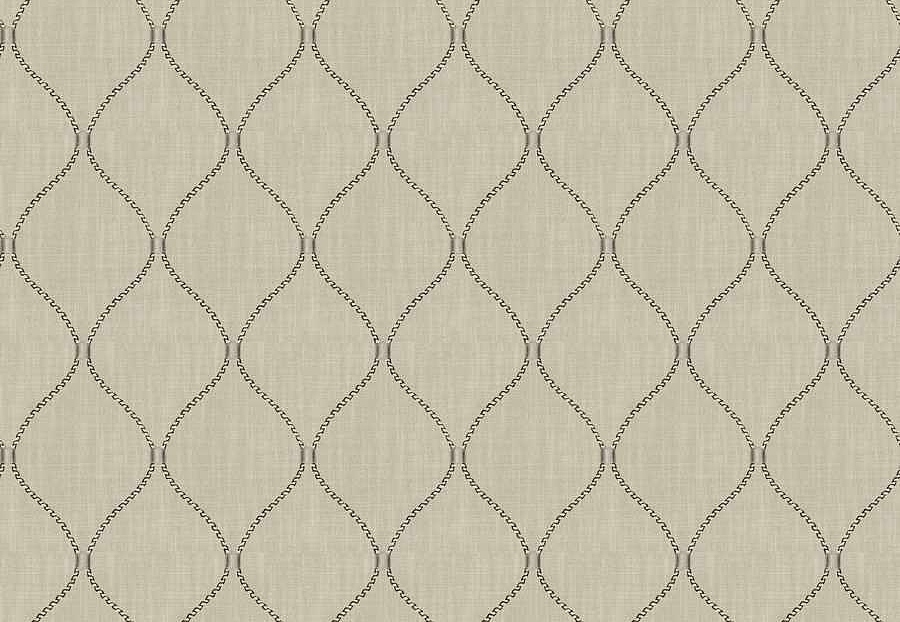 Ткань Fabricut Natural Nuances Vignettes Oyster JalapOgee/Linen