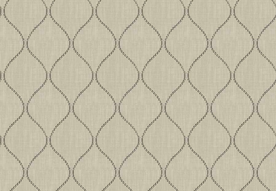 Ткань Fabricut Natural Nuances Vignettes Oyster JalapOgee/Linen