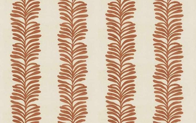 Американская ткань Fabricut, коллекция Natural Nuances Vignettes Clay, артикул Grevillea/Clay