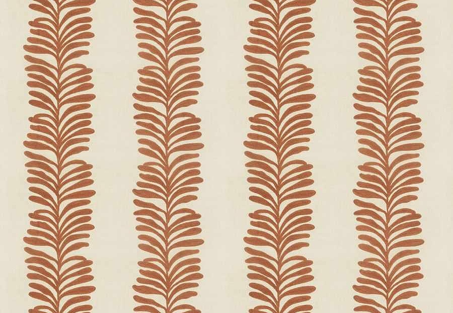Ткань Fabricut Natural Nuances Vignettes Clay Grevillea/Clay