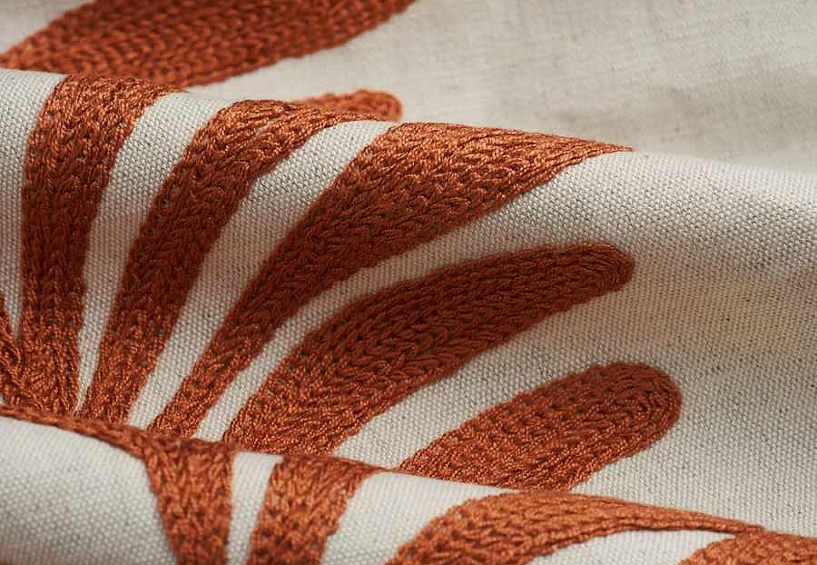 Ткань Fabricut Natural Nuances Vignettes Clay Grevillea/Clay