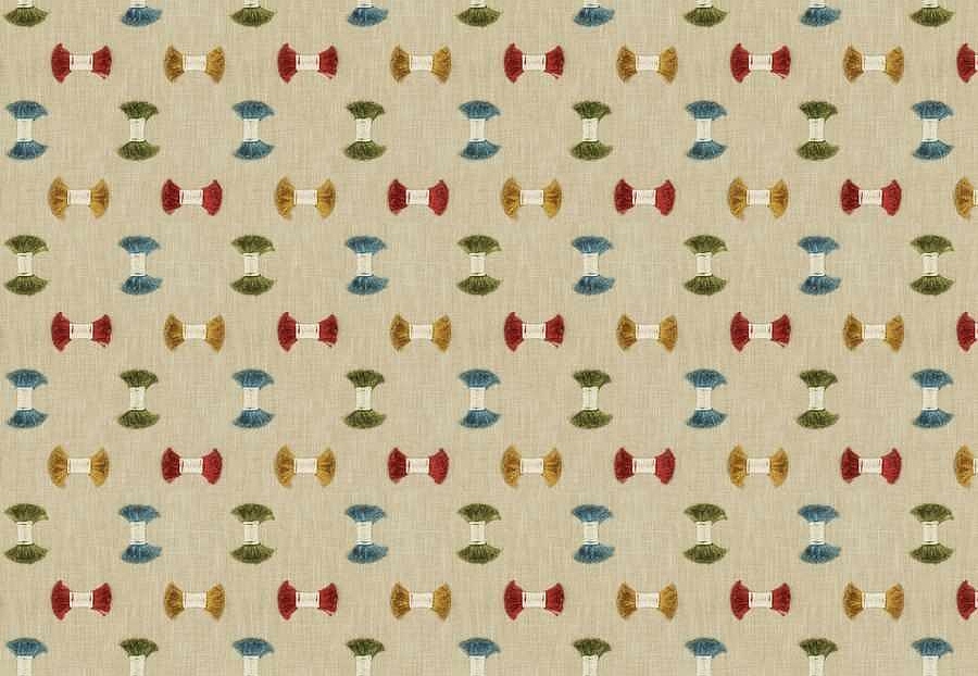 Ткань Fabricut Natural Nuances Vignettes Clay GewaFray/Confetti