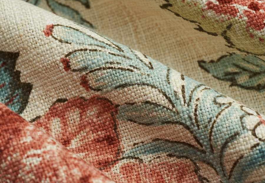 Ткань Fabricut Natural Nuances Vignettes Clay Papyrifa/Primary
