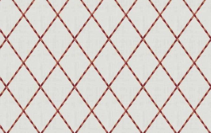 Американская ткань Fabricut, коллекция Natural Nuances Vignettes Clay, артикул SedumDiamond/Raspberry