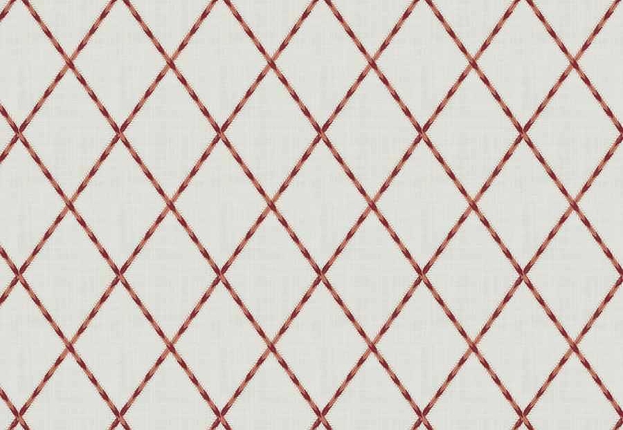 Ткань Fabricut Natural Nuances Vignettes Clay SedumDiamond/Raspberry