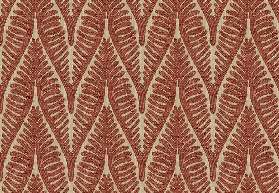 Ткань Fabricut Natural Nuances Vignettes Clay Zedoary/Spice