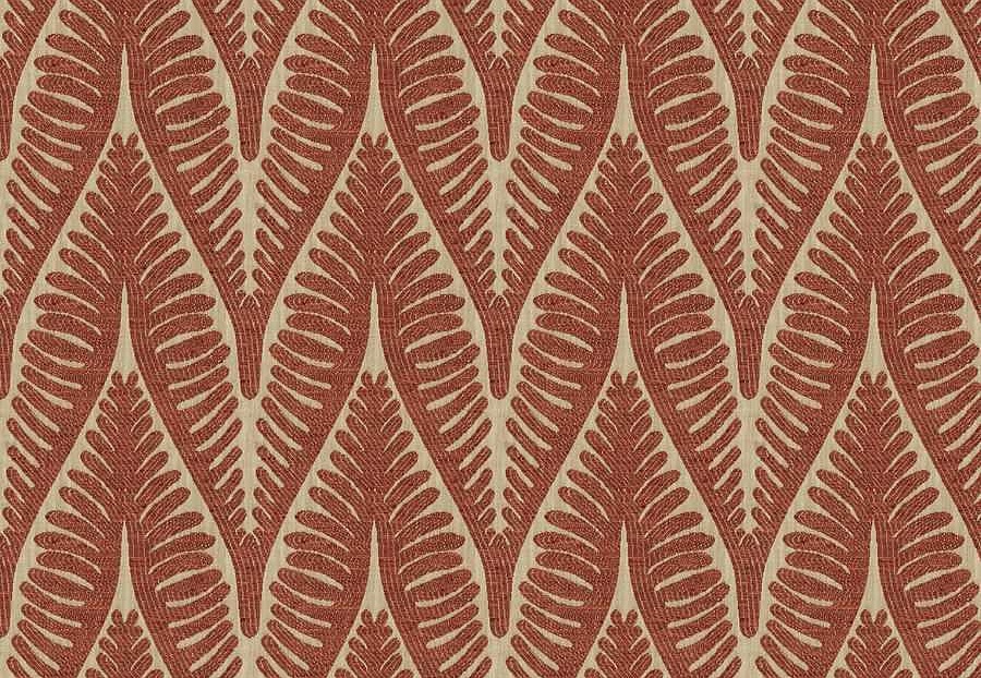 Ткань Fabricut Natural Nuances Vignettes Clay Zedoary/Spice