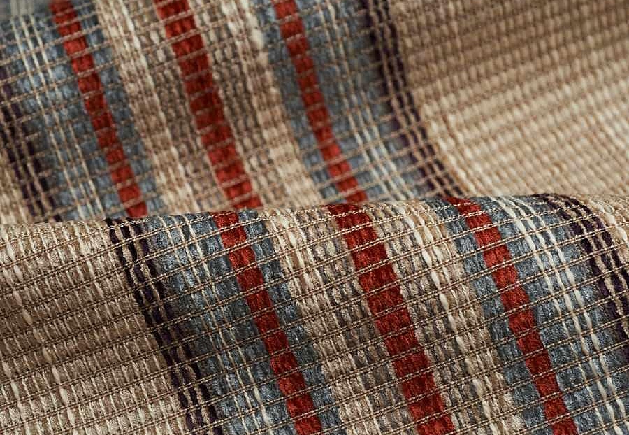 Ткань Fabricut Natural Nuances Vignettes Clay KousaStripe/Autumn