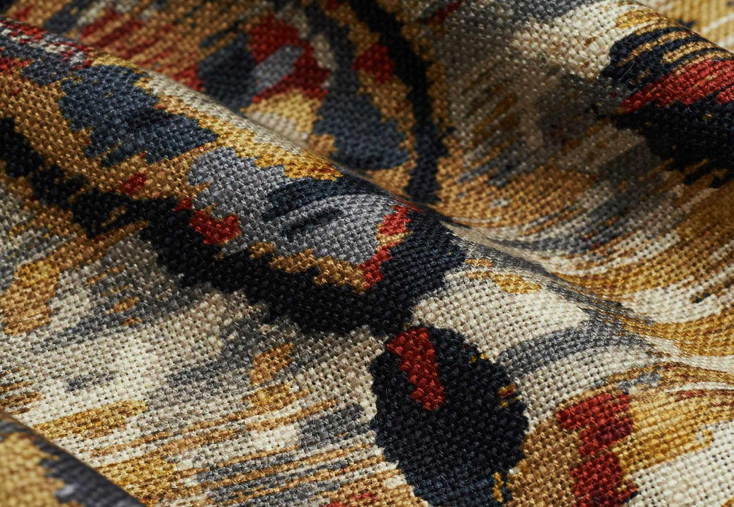 Ткань Fabricut Natural Nuances Vignettes Clay OilPainting/Exotic