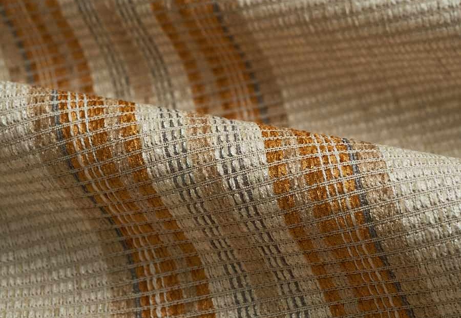 Ткань Fabricut Natural Nuances Vignettes Clay KousaStripe/Amber