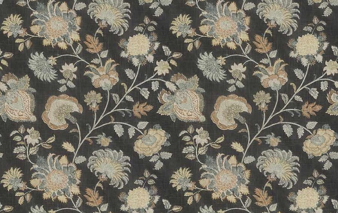 Американская ткань Fabricut, коллекция Natural Nuances Vignettes Java, артикул Meryta/Graphite