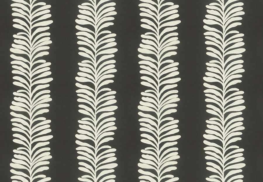 Ткань Fabricut Natural Nuances Vignettes Java Grevillea/ClassicCharcoal