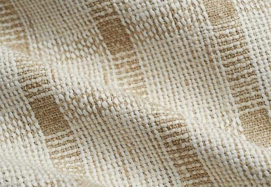 Ткань Fabricut Natural Nuances Vignettes Java OsageCheck/Natural
