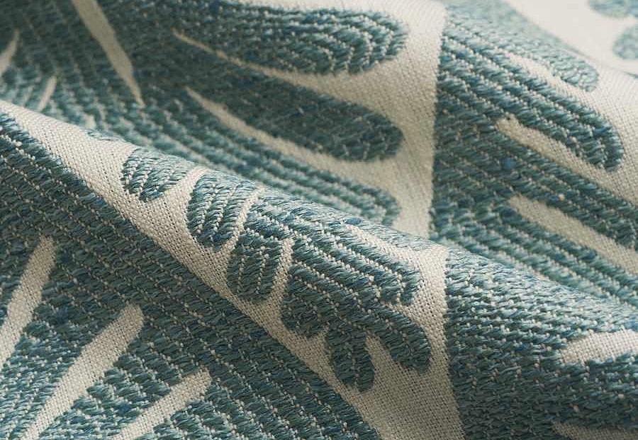 Ткань Fabricut Natural Nuances Vignettes Juniper Zedoary/Mist