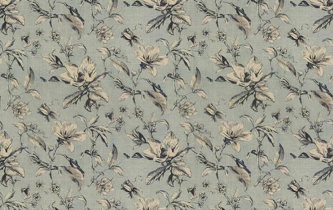 Американская ткань Fabricut, коллекция Natural Nuances Vignettes Juniper, артикул Fieldcress/Ink