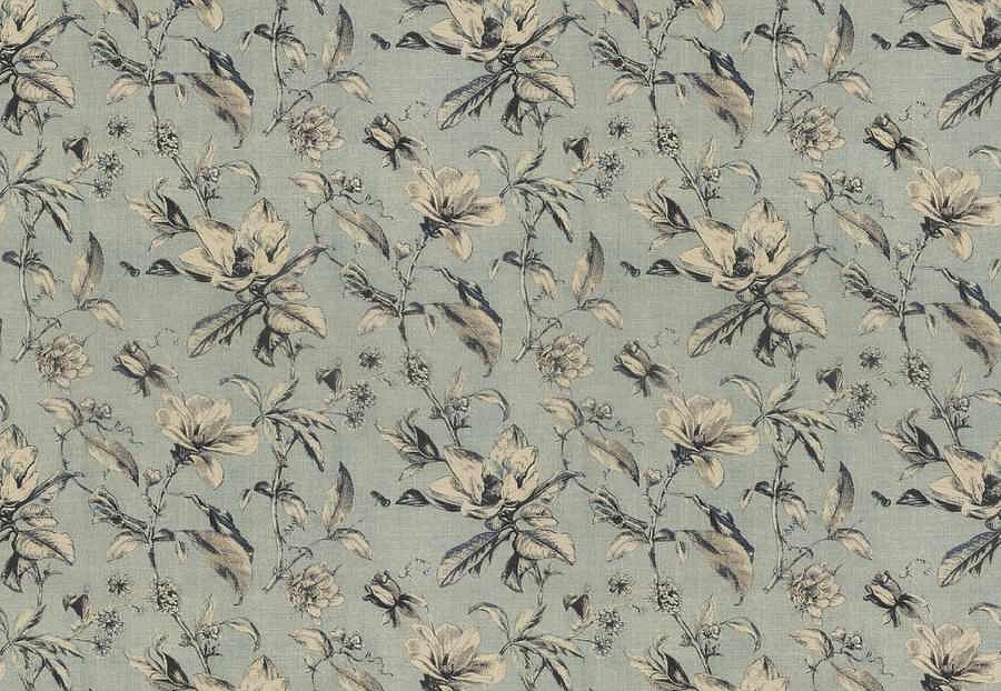 Ткань Fabricut Natural Nuances Vignettes Juniper Fieldcress/Ink