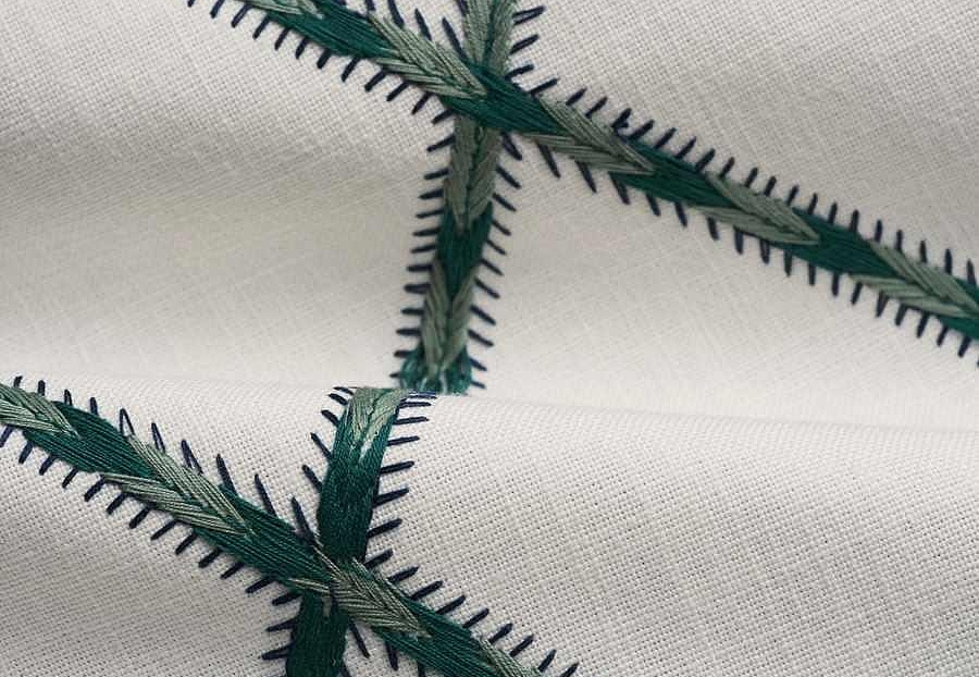 Ткань Fabricut Natural Nuances Vignettes Juniper SedumDiamond/Juniper
