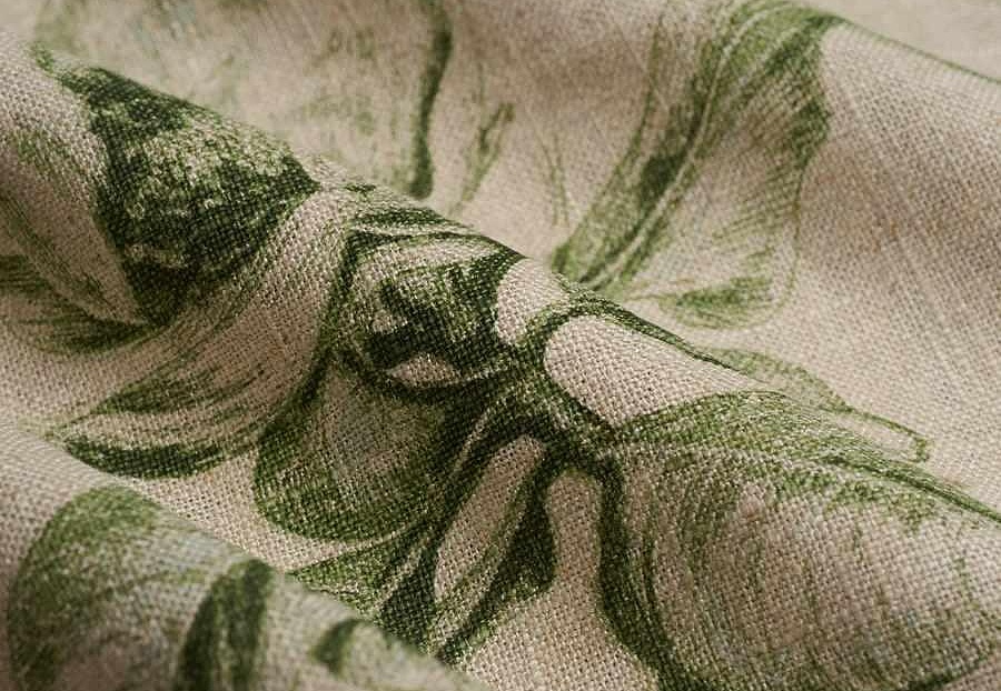 Ткань Fabricut Natural Nuances Vignettes Juniper Fieldcress/Cypress