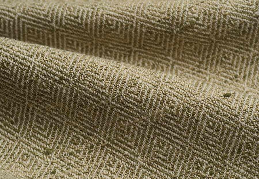 Ткань Fabricut Natural Nuances Vignettes Juniper Bayberry/Grassland
