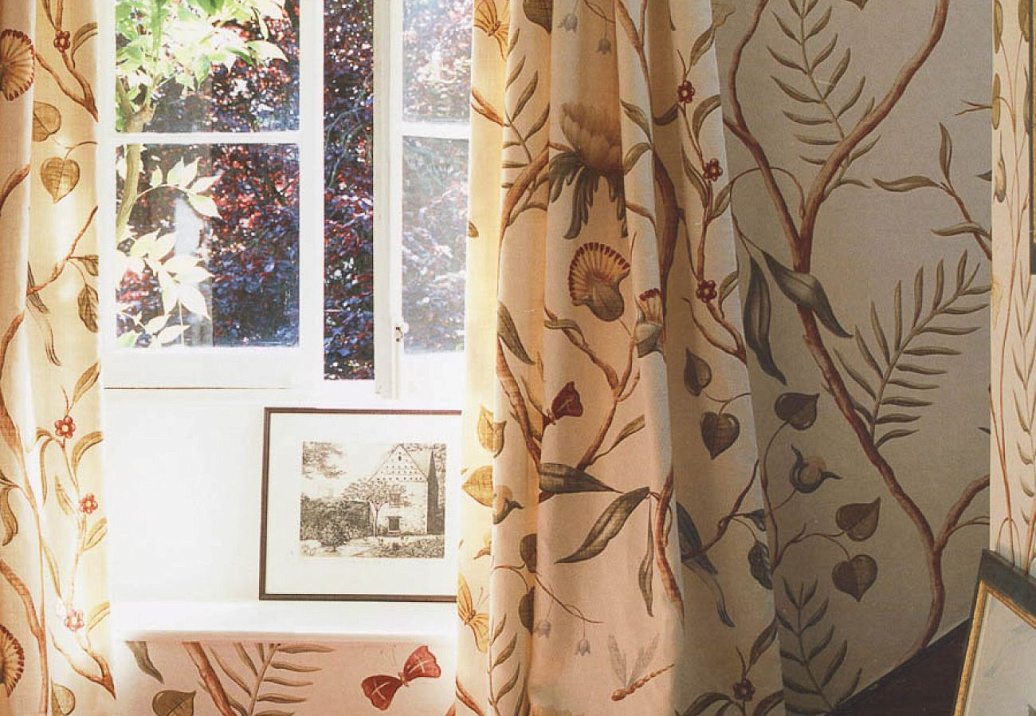 Ткань Lewis & Wood Adam's eden fabric LW13256