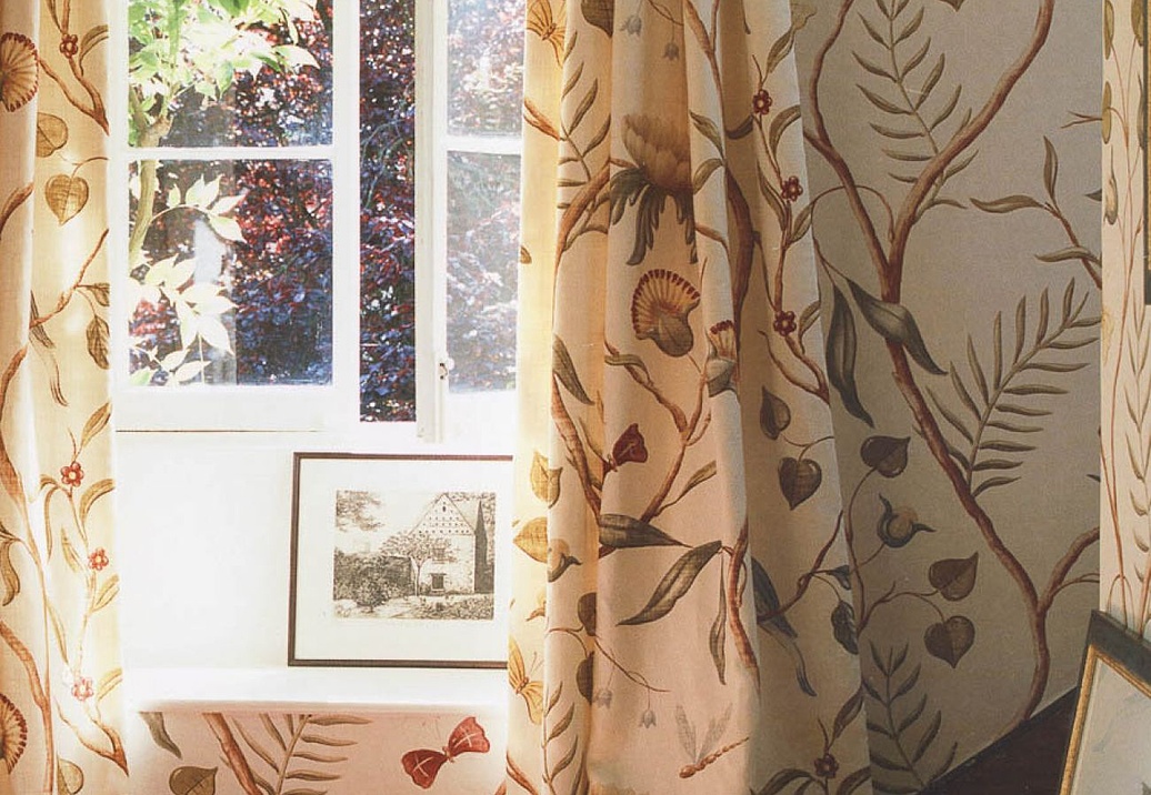 Ткань Lewis & Wood Adam's eden fabric LW13256