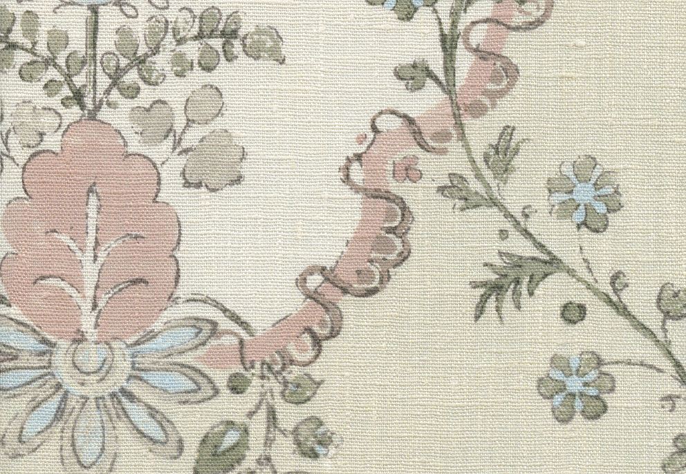 Ткань Lewis & Wood Adam's eden fabric LW257523