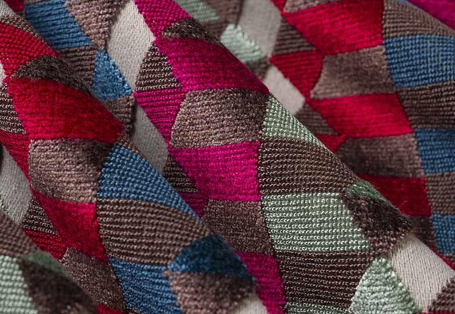 Ткань Fabricut Iris Apfel JazzGeo/Multi