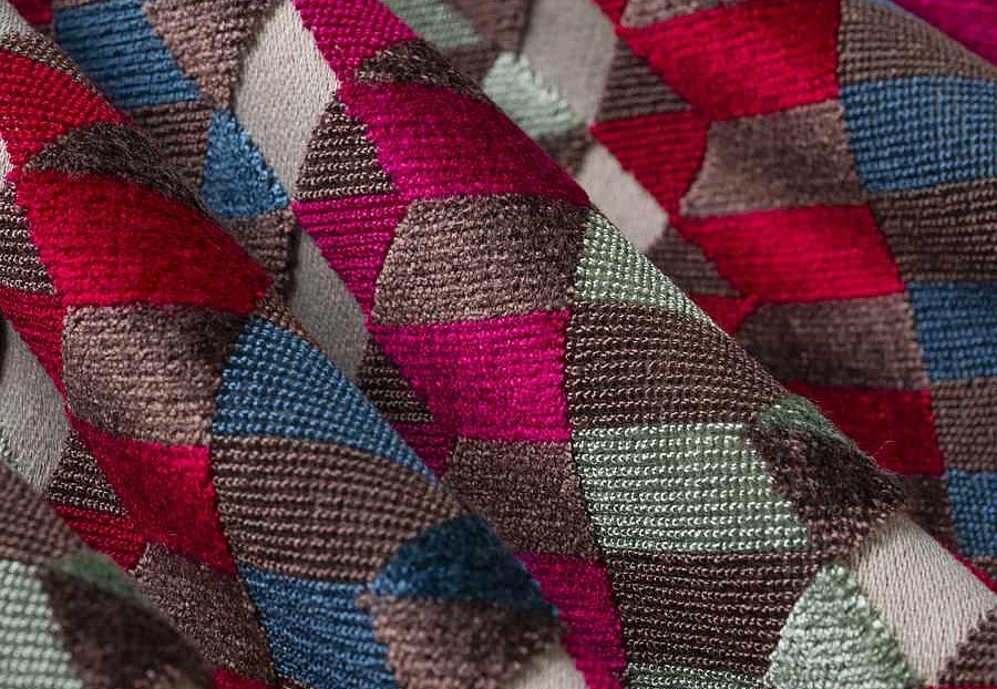 Ткань Fabricut Iris Apfel JazzGeo/Multi