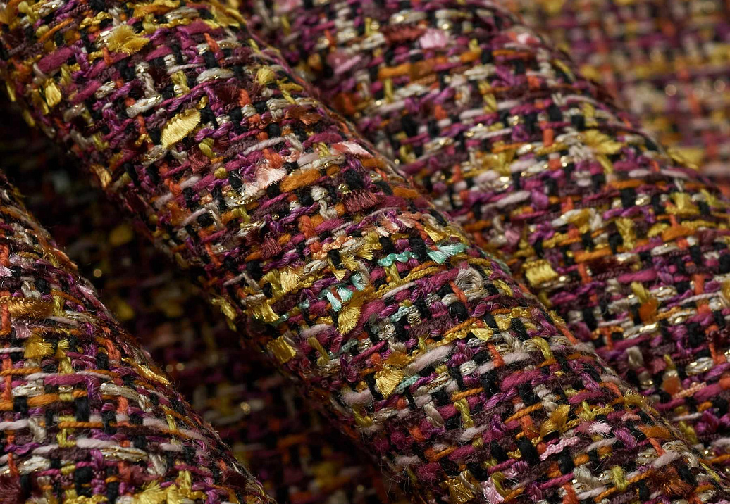 Ткань Fabricut Iris Apfel IconicTexture/Mulberry
