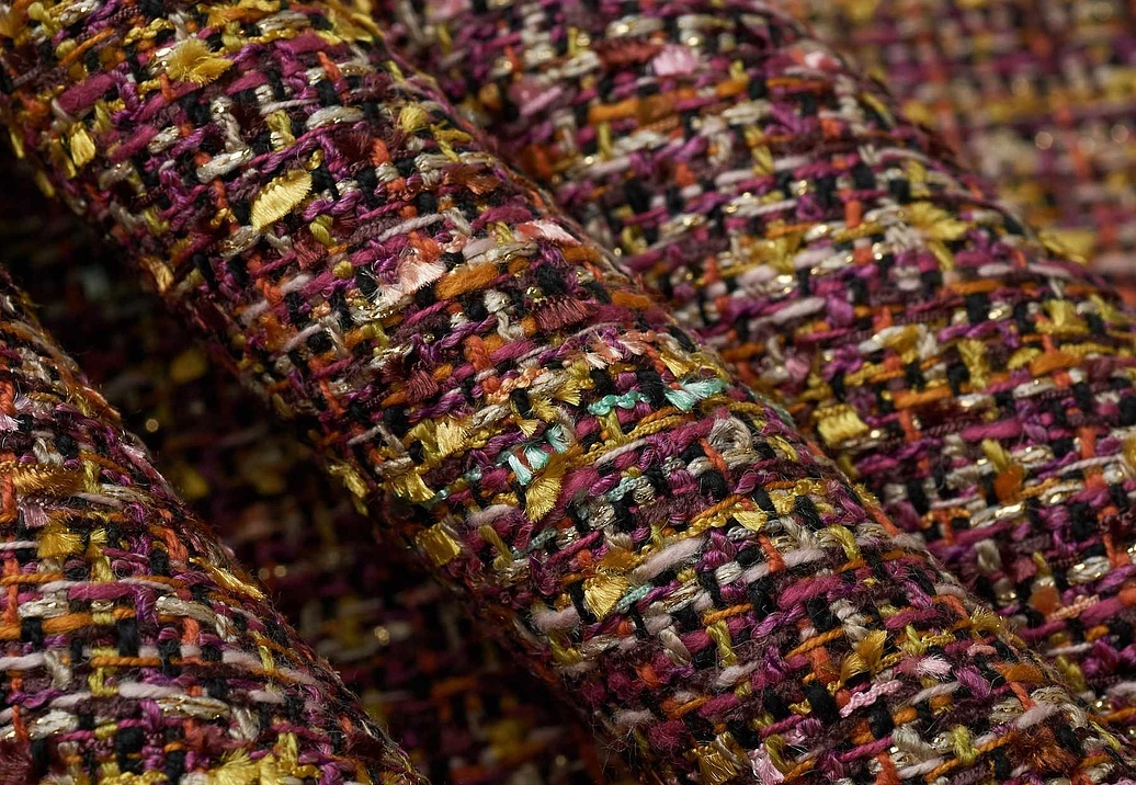 Ткань Fabricut Iris Apfel IconicTexture/Mulberry