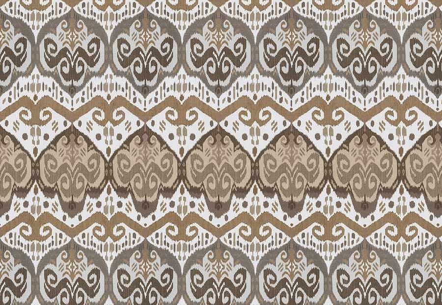 Ткань Fabricut Iris Apfel IndonesianIkat/Neutral