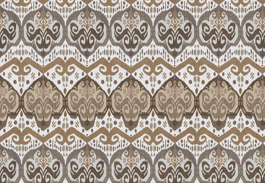 Ткань Fabricut Iris Apfel IndonesianIkat/Neutral