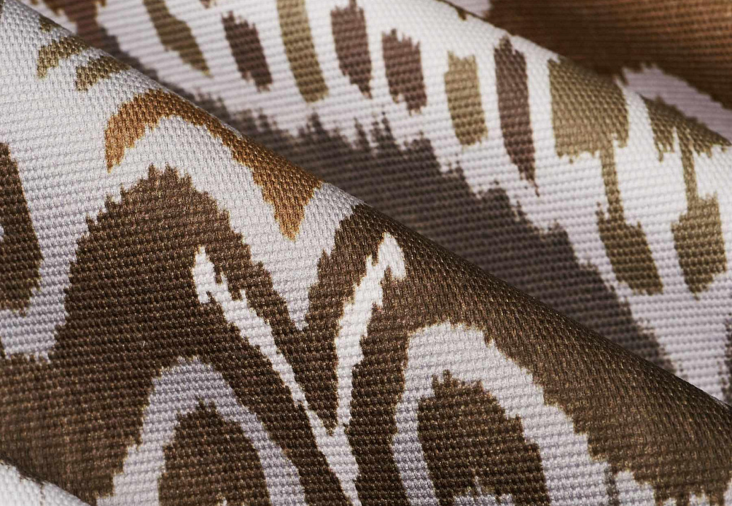 Ткань Fabricut Iris Apfel IndonesianIkat/Neutral