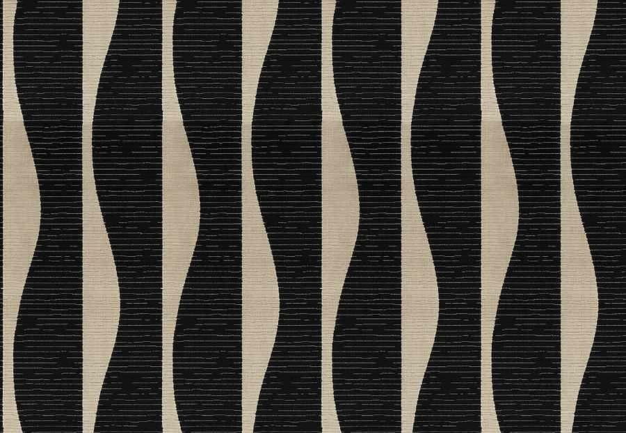 Ткань Fabricut Iris Apfel RioVelvetStripe/Ebony