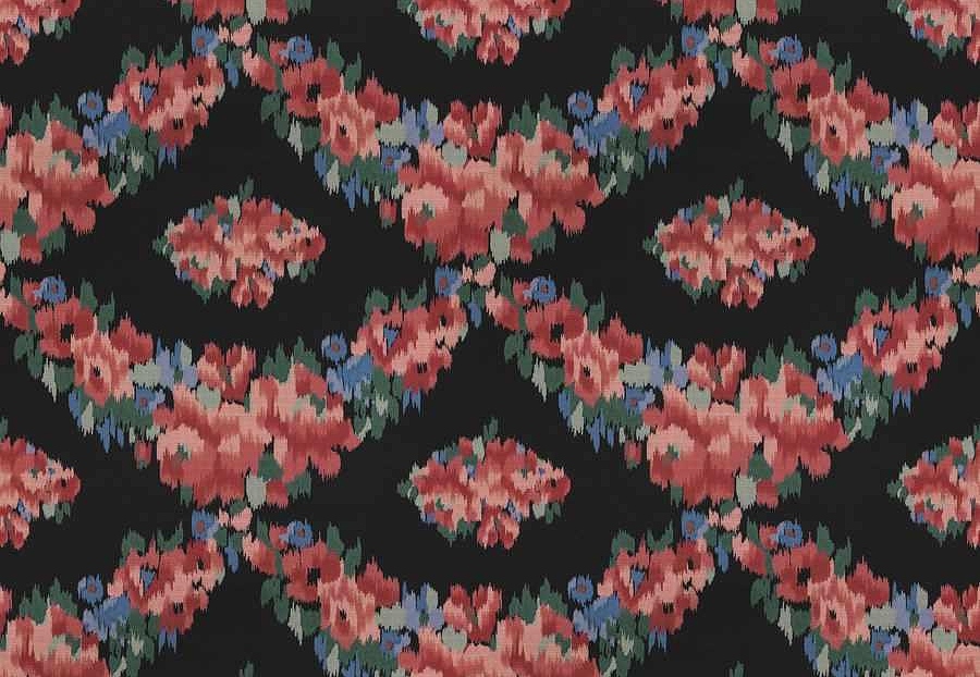 Ткань Fabricut Iris Apfel RoseFloral/Multi