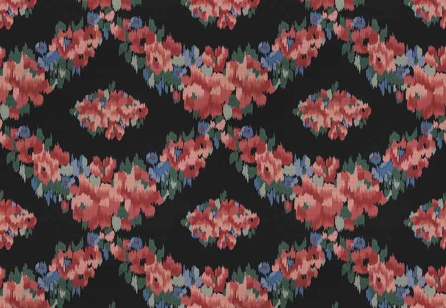 Ткань Fabricut Iris Apfel RoseFloral/Multi
