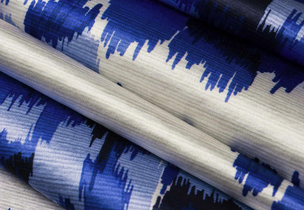 Ткань Fabricut Iris Apfel RoseFloral/Blue